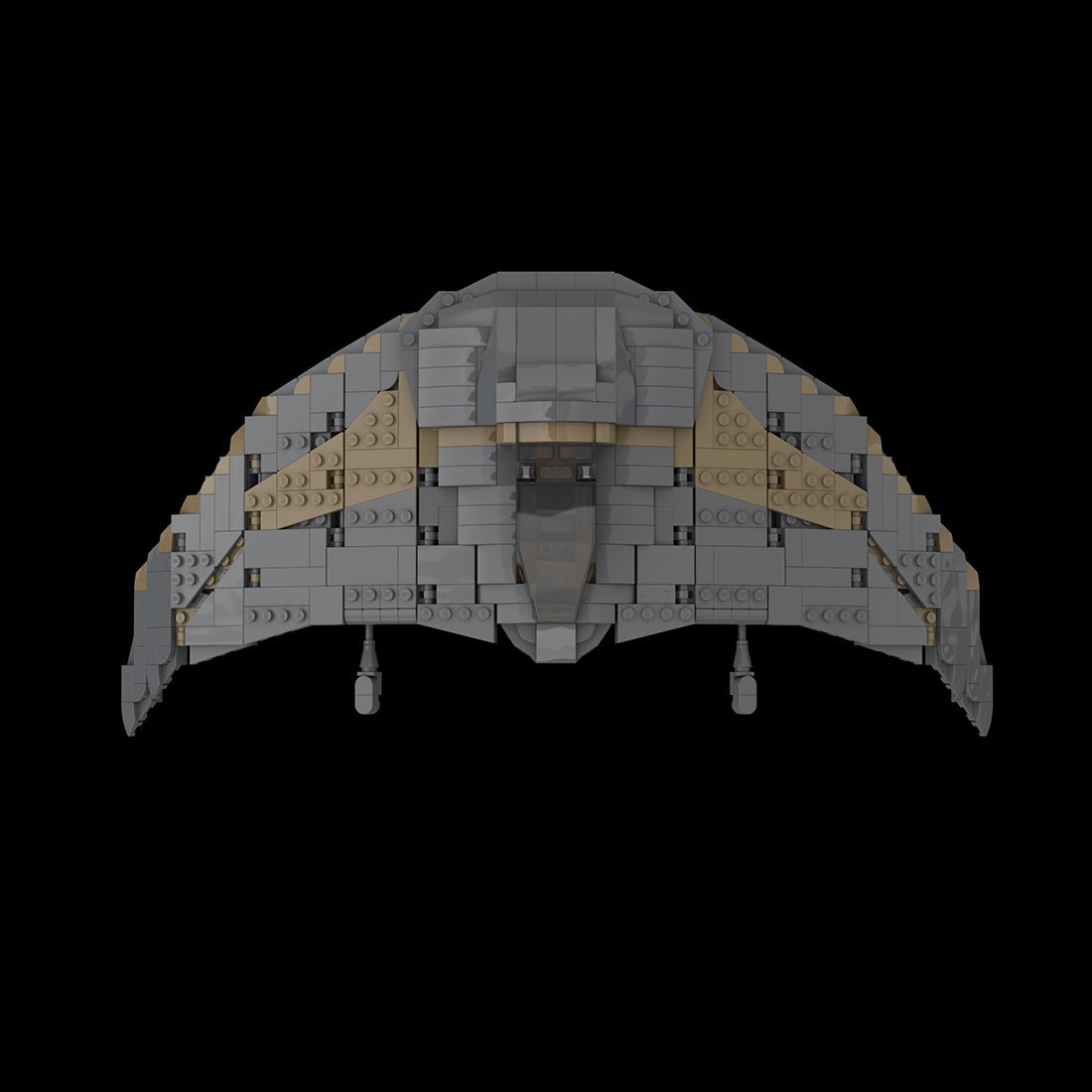 MOC - 126538 Goa'uld Death Glider Klemmbausteine - LesDiy - Klemmbausteine