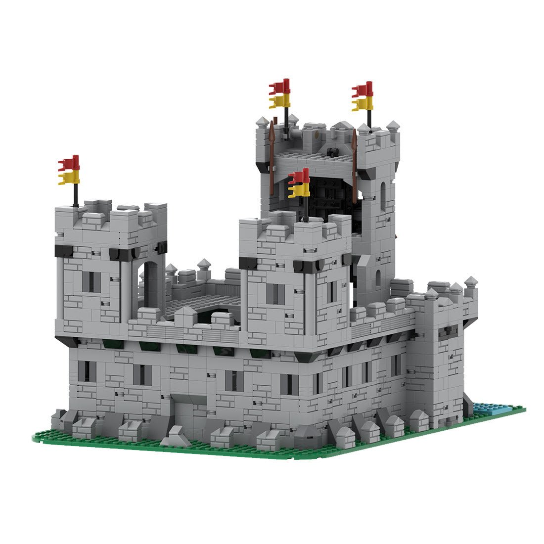 MOC - 126740 King's Castle Klemmbausteine - LesDiy - Klemmbausteine