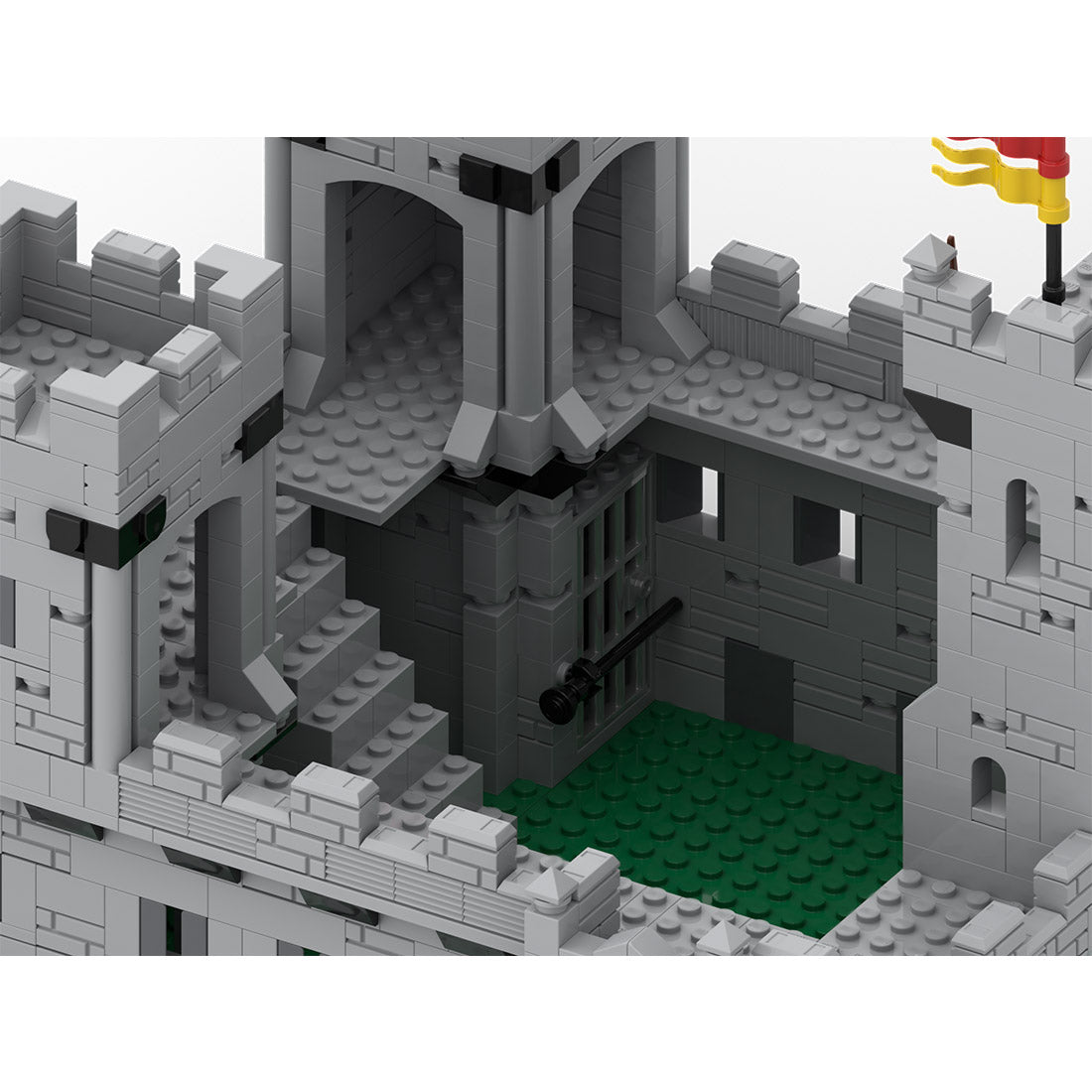 MOC - 126740 King's Castle Klemmbausteine - LesDiy - Klemmbausteine