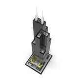 MOC - 127024 Willis Tower 1:800 Scale Klemmbausteine - LesDiy - Klemmbausteine