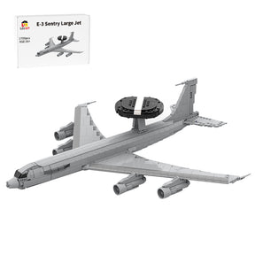 MOC - 128557 Boeing E - 3 Sentry Klemmbausteine - LesDiy - Klemmbausteine