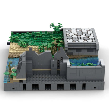 MOC - 131098 C4 - Uferunterbau Klemmbausteine - LesDiy - Klemmbausteine