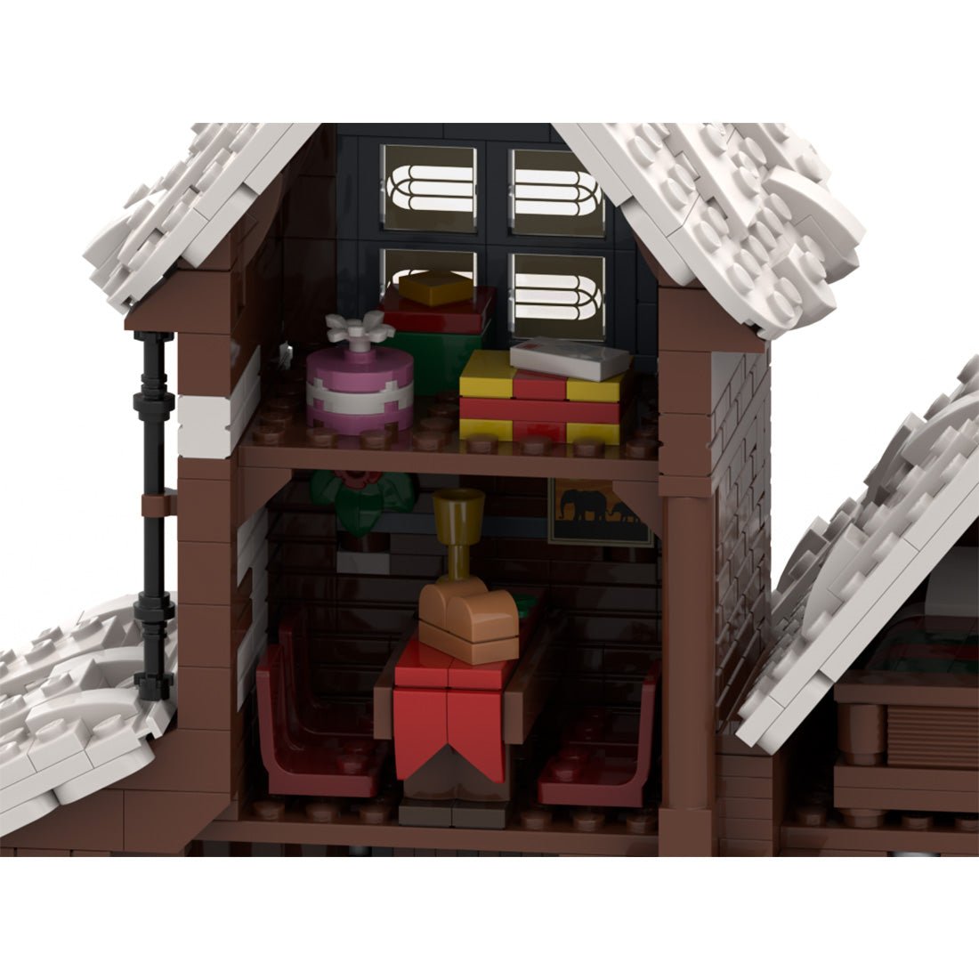 MOC - 132309 Winter Cottage Klemmbausteine - LesDiy - Klemmbausteine