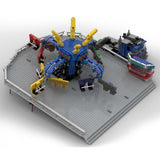 MOC - 132481 Extreme Orbiter Fairground Ride Klemmbausteine - LesDiy - Klemmbausteine
