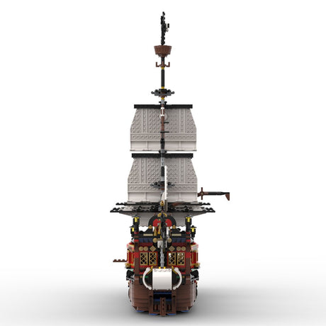 MOC - 134441 Pirates Battleship Klemmbausteine - LesDiy - Klemmbausteine
