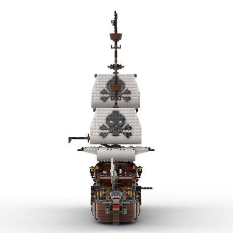MOC - 134441 Pirates Battleship Klemmbausteine - LesDiy - Klemmbausteine