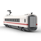MOC - 136041 DB BR 406.6 "ICE 3 Mittelwagen 2. Klasse" Klemmbausteine - LesDiy - Klemmbausteine