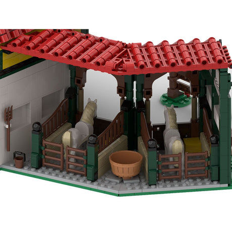 MOC - 138544 Horse Farm Klemmbausteine - LesDiy - Klemmbausteine