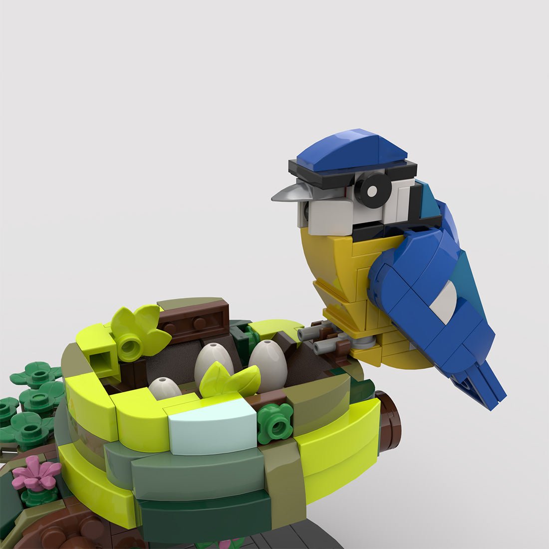 MOC - 138570 Garden Birds of Britain Klemmbausteine - LesDiy - Klemmbausteine