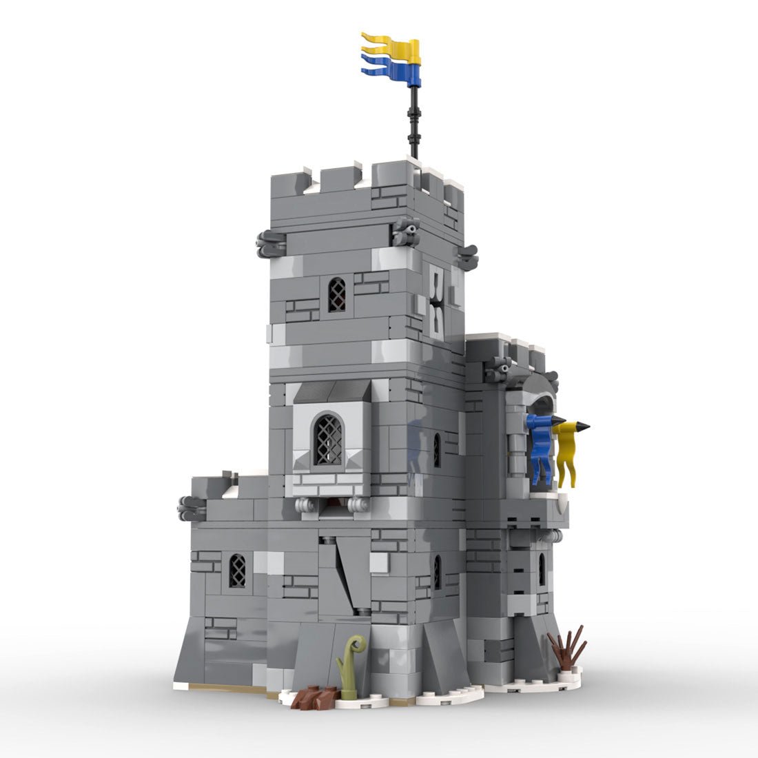 MOC - 138791 Mountain Tower Klemmbausteine - LesDiy - Klemmbausteine