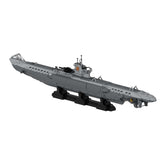 MOC - 139272 U - Boat Type VIIC Submarine Klemmbausteine - LesDiy - Klemmbausteine