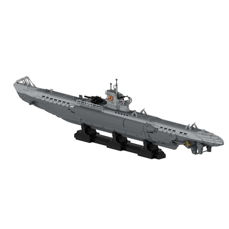 MOC - 139272 U - Boat Type VIIC Submarine Klemmbausteine - LesDiy - Klemmbausteine