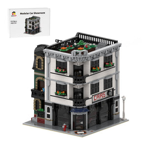MOC - 139508 Modular Car Showroom Klemmbausteine - LesDiy - Klemmbausteine