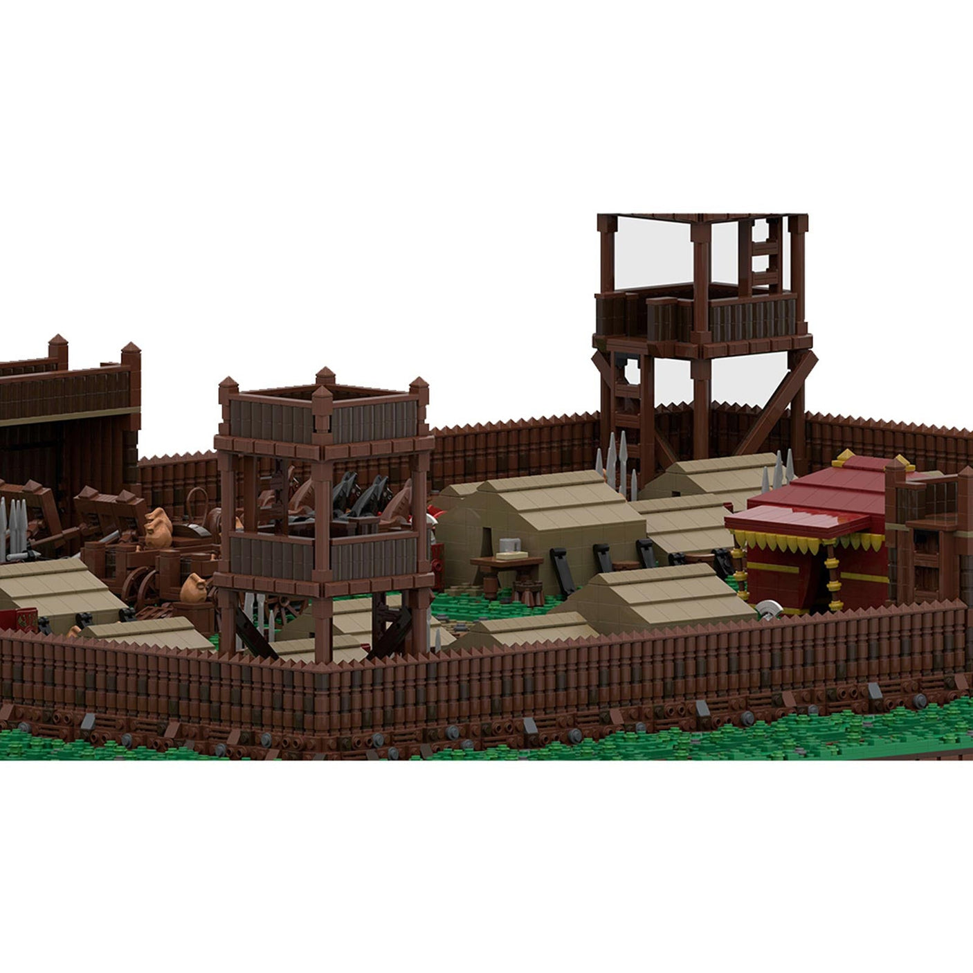MOC - 139859 Roman Field Camp Klemmbausteine(klein) - LesDiy - Klemmbausteine