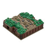 MOC - 139859 Roman Field Camp Path with Ending Ditch Klemmbausteine - LesDiy - Klemmbausteine