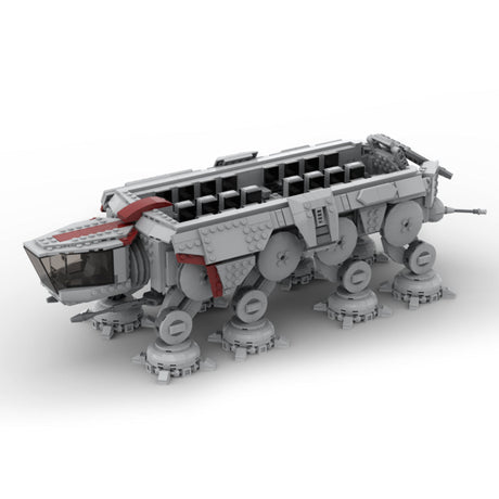 MOC - 140435 Sci - Fi - Achtbein - Walker - Panzerfahrzeug Klemmbausteine - LesDiy - Klemmbausteine