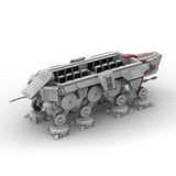 MOC - 140435 Sci - Fi - Achtbein - Walker - Panzerfahrzeug Klemmbausteine - LesDiy - Klemmbausteine