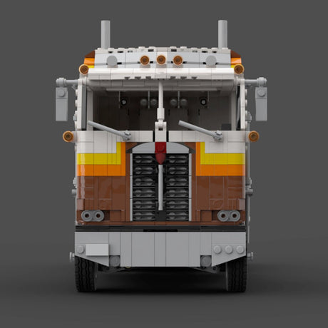 MOC - 141909 Kenworth K100 Aerodyne Klemmbausteine - LesDiy - Klemmbausteine