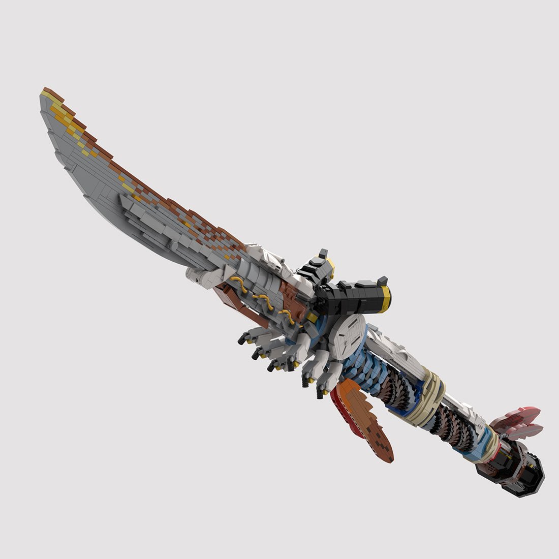 MOC - 142400 Horizon Forbidden West 1:1 scale Champion's Spear Klemmbausteine - LesDiy - Klemmbausteine