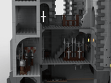 MOC-143001 Red Lions Castle II Klemmbausteine-LesDiy-Klemmbausteine