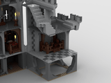 MOC-143001 Red Lions Castle II Klemmbausteine-LesDiy-Klemmbausteine