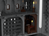 MOC-143001 Red Lions Castle II Klemmbausteine-LesDiy-Klemmbausteine