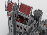 MOC-143001 Red Lions Castle II Klemmbausteine-LesDiy-Klemmbausteine