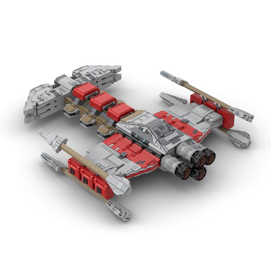 MOC - 143956 Terran Battlecruiser Klemmbausteine - LesDiy - Klemmbausteine