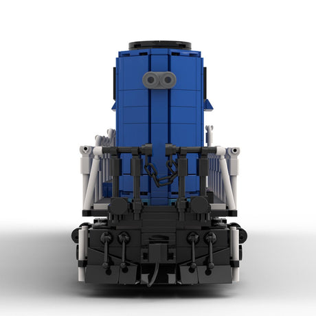MOC - 144909 SD70MAC Conrail Klemmbausteine - LesDiy - Klemmbausteine