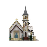 MOC - 147549 Winter Country Church für die Geburtskirche - LesDiy - Klemmbausteine
