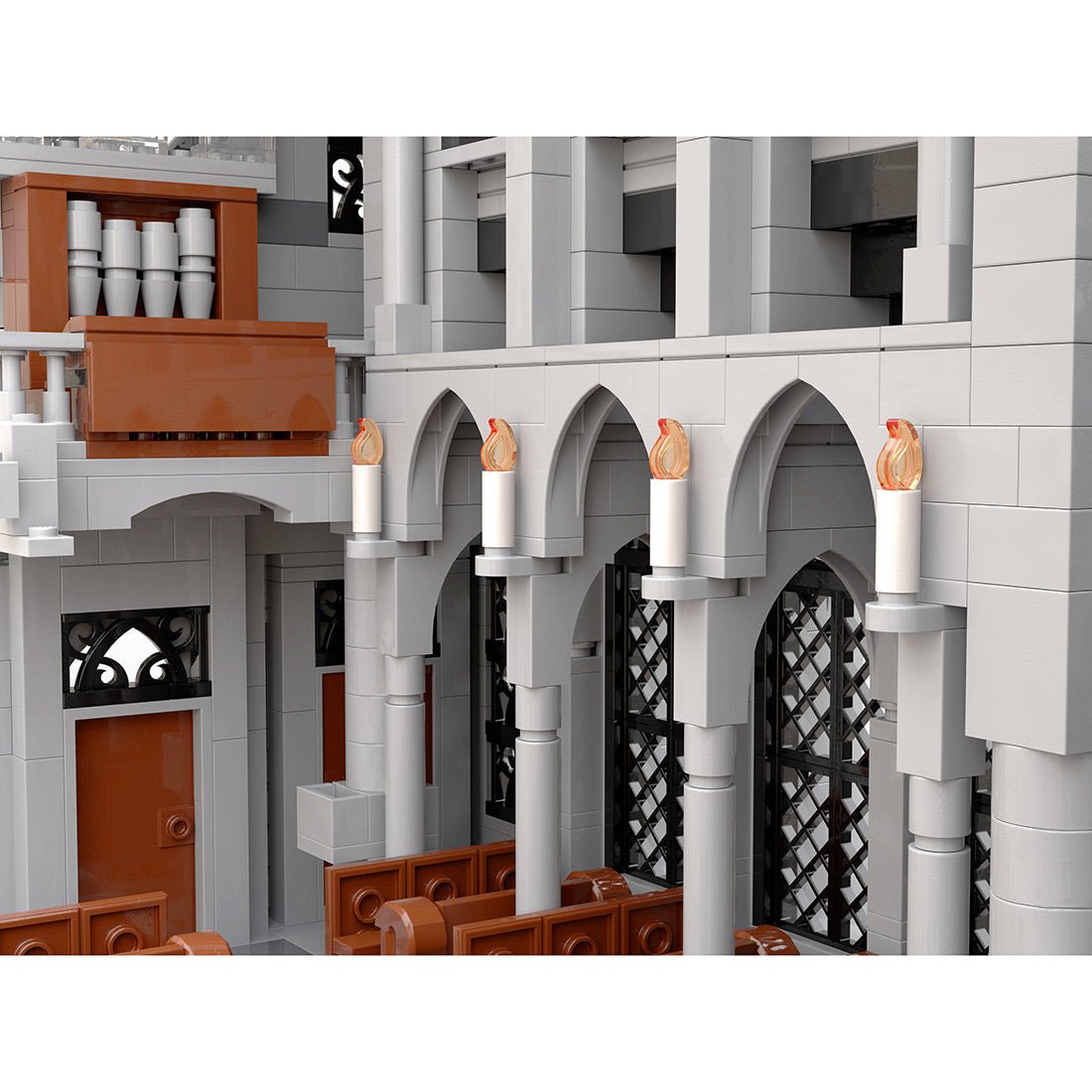 MOC - 148170 Gothic Cathedral Klemmbausteine - LesDiy - Klemmbausteine