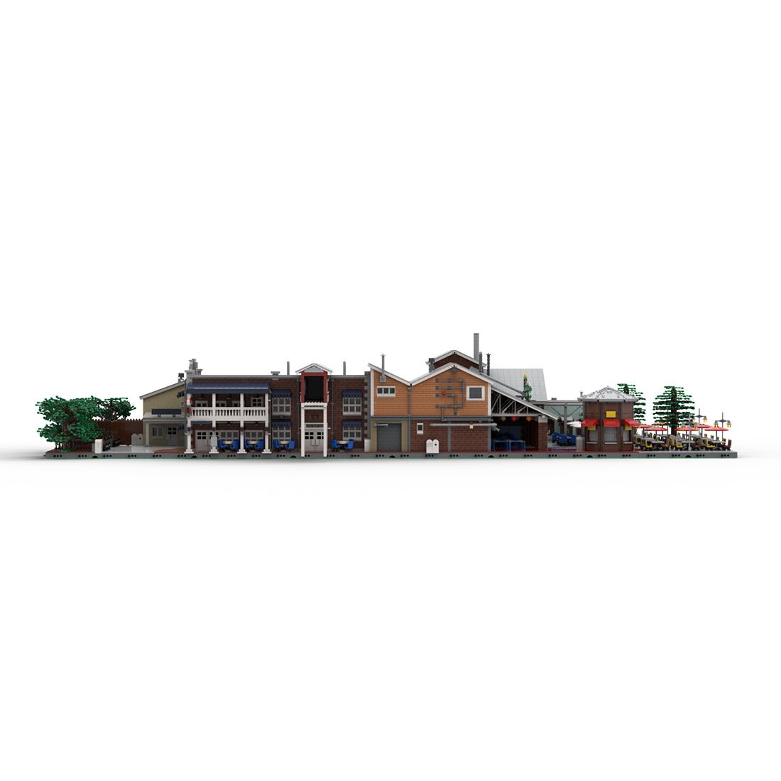 MOC - 149945  Pacific Wharf B - Seite Klemmbausteine - LesDiy - Klemmbausteine