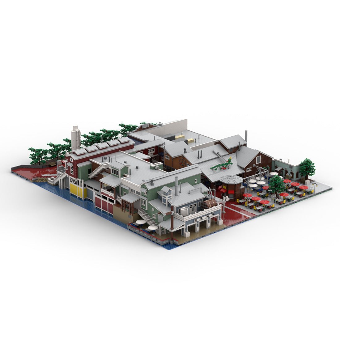 MOC - 149947 Pacific Wharf Klemmbausteine - LesDiy - Klemmbausteine