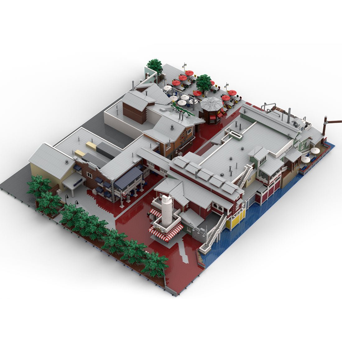 MOC - 149947 Pacific Wharf Klemmbausteine - LesDiy - Klemmbausteine