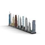 MOC - 151842 1/2000 Scale Tallest Buildings in New York City Klemmbausteine - LesDiy - Klemmbausteine