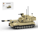 MOC - 152147 M - 109 PALADIN | 155mm Howitzer | 1:35 Scale Klemmbausteine - LesDiy - Klemmbausteine