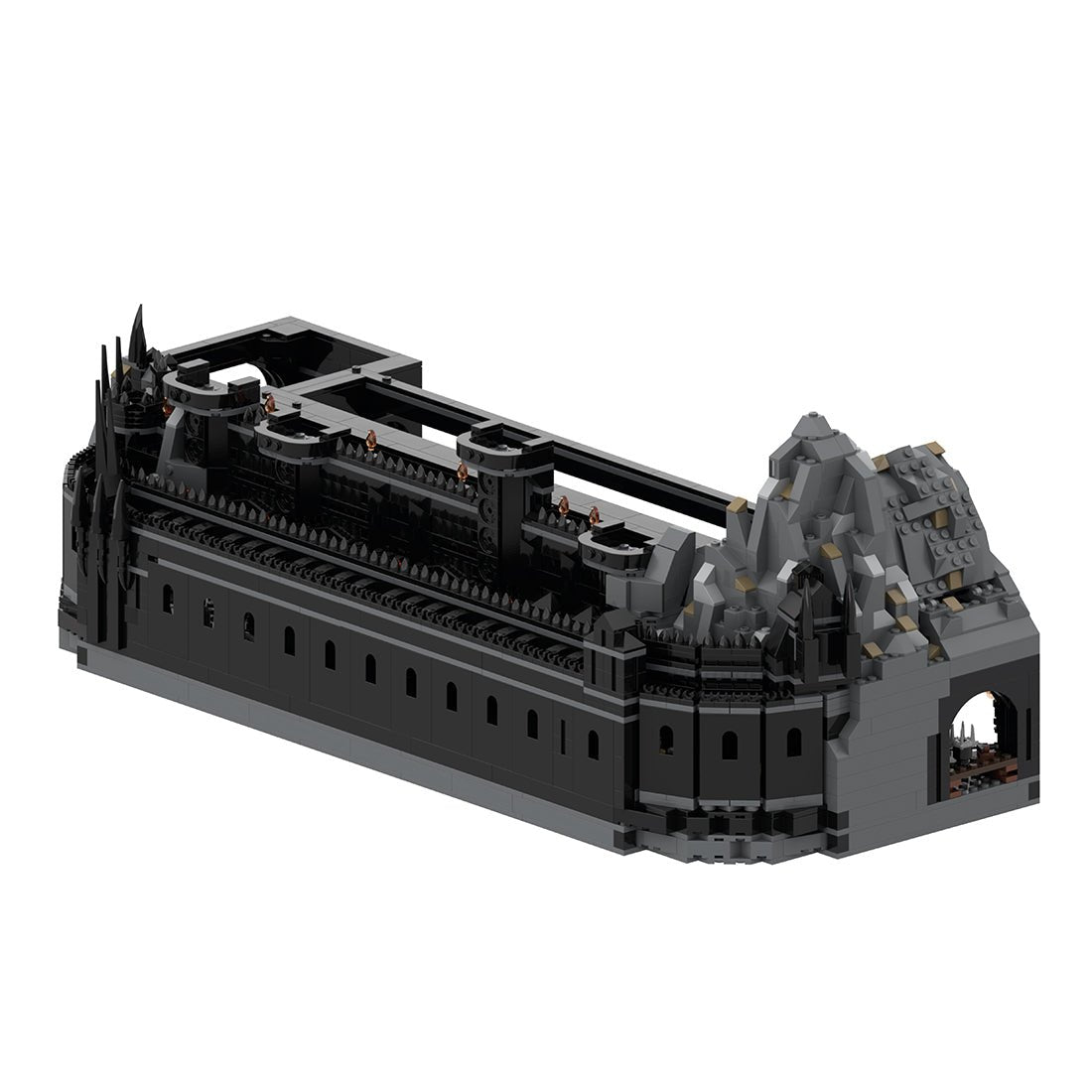 MOC - 152338 UCS Barad - Dur part 2/6 Klemmbausteine - LesDiy - Klemmbausteine