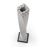 MOC - 152436 Cayan Tower (Infinity Tower) Dubai Maßstab 1:800 Klemmbausteine - LesDiy - Klemmbausteine