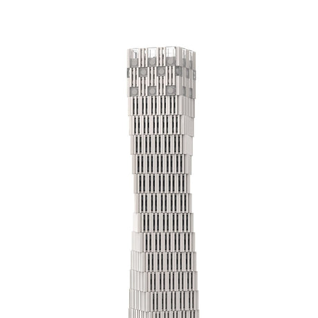 MOC - 152436 Cayan Tower (Infinity Tower) Dubai Maßstab 1:800 Klemmbausteine - LesDiy - Klemmbausteine