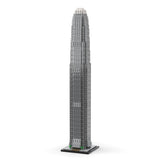 MOC - 153369 Two International Finance Centre 1:800 Scale Hong Kong Klemmbausteine - LesDiy - Klemmbausteine