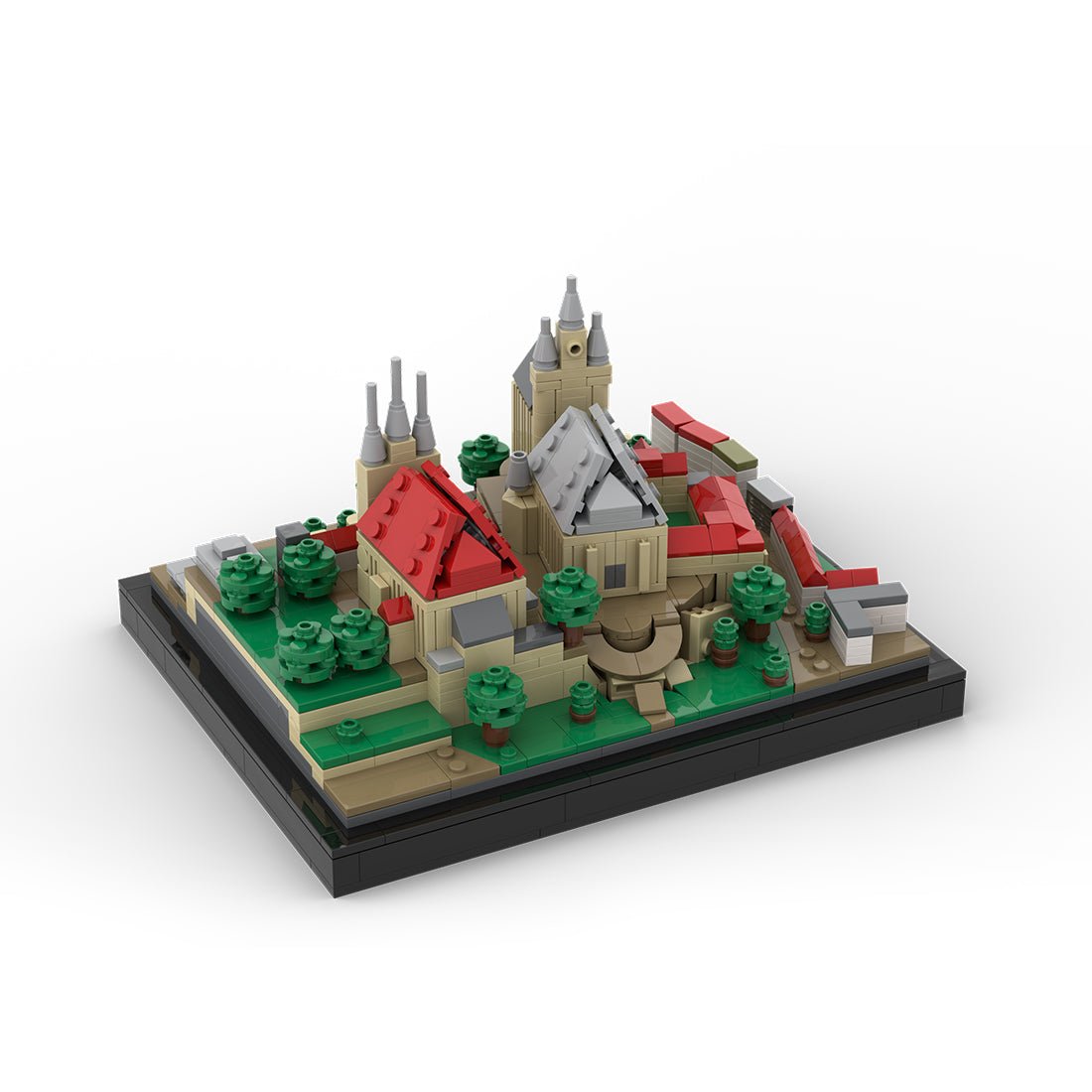 MOC - 153457 Erfurt Cathedral Klemmbausteine - LesDiy - Klemmbausteine