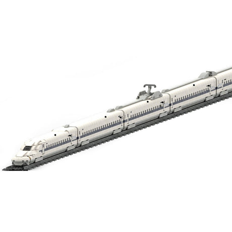 MOC - 153597 Shinkansen N700 | Bullet Train - 1:70 Scale Klemmbausteine - LesDiy - Klemmbausteine