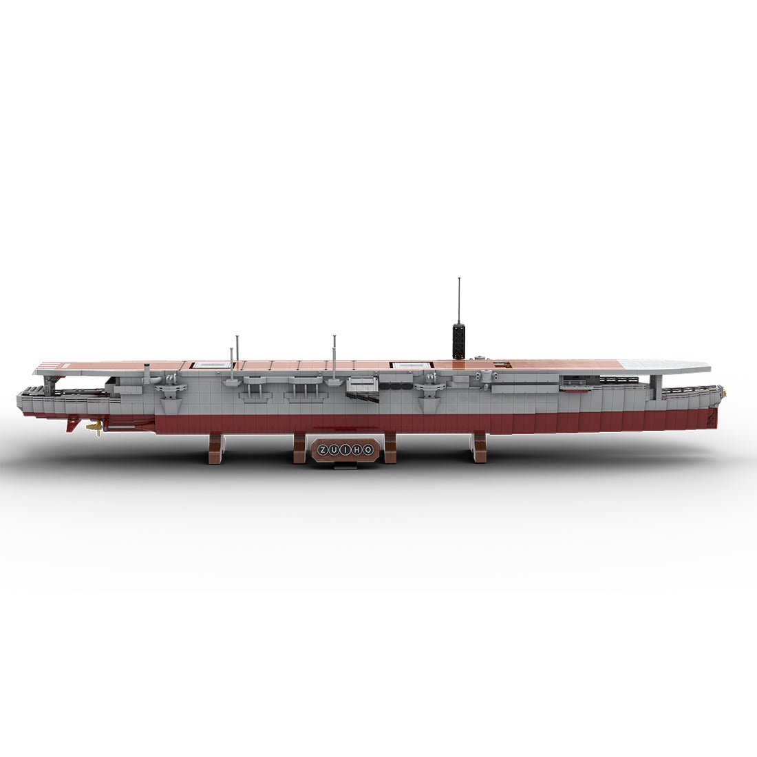 MOC - 15425 Japanese Zuiho Light Aircraft Carrier klemmbausteine - LesDiy - Klemmbausteine