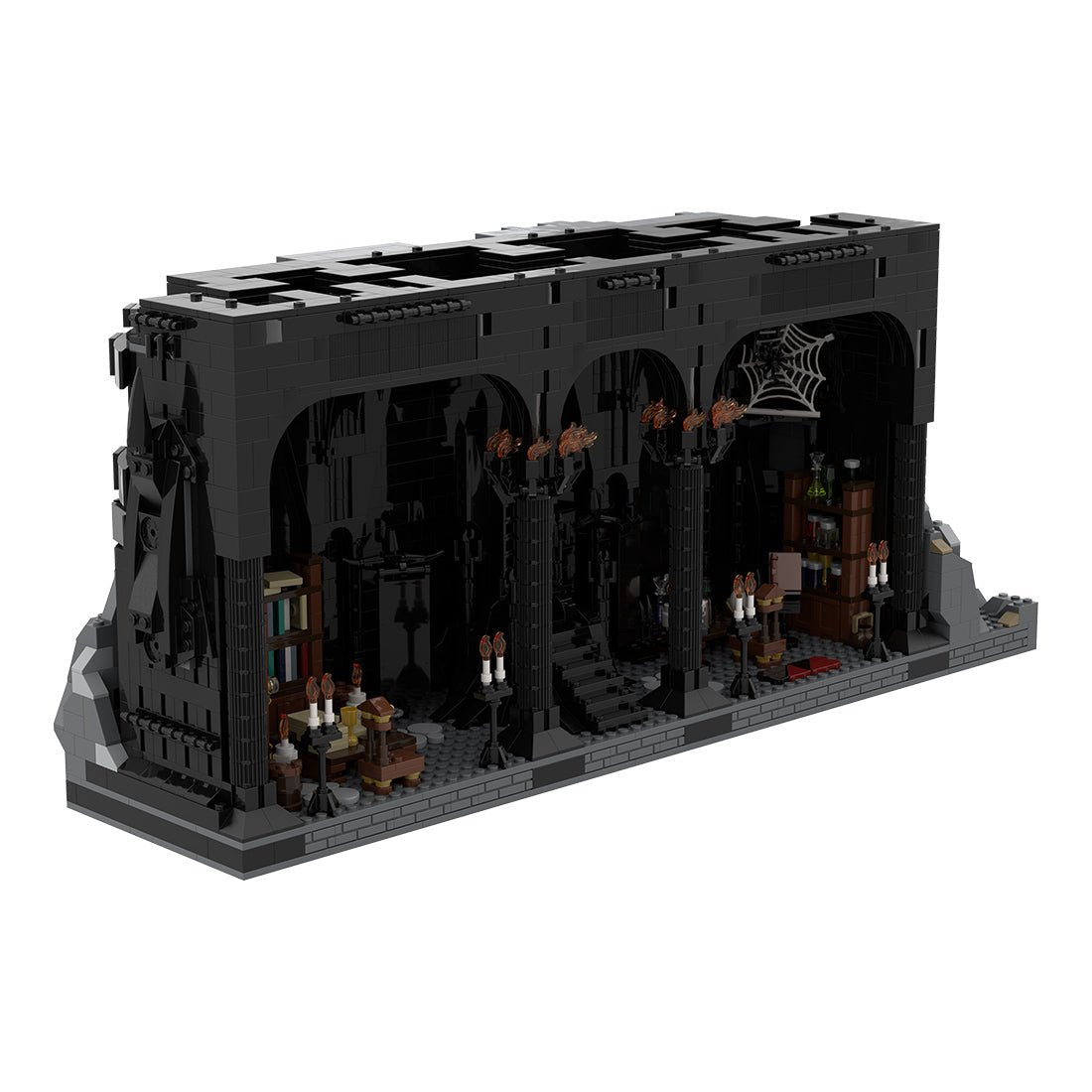 MOC - 155017 UCS Barad - Dur part 3/6 Klemmbausteine - LesDiy - Klemmbausteine