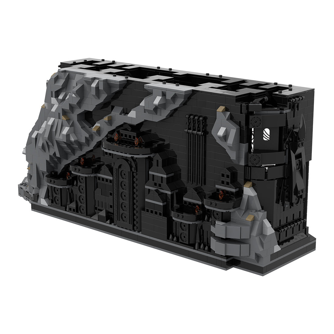 MOC - 155017 UCS Barad - Dur part 3/6 Klemmbausteine - LesDiy - Klemmbausteine