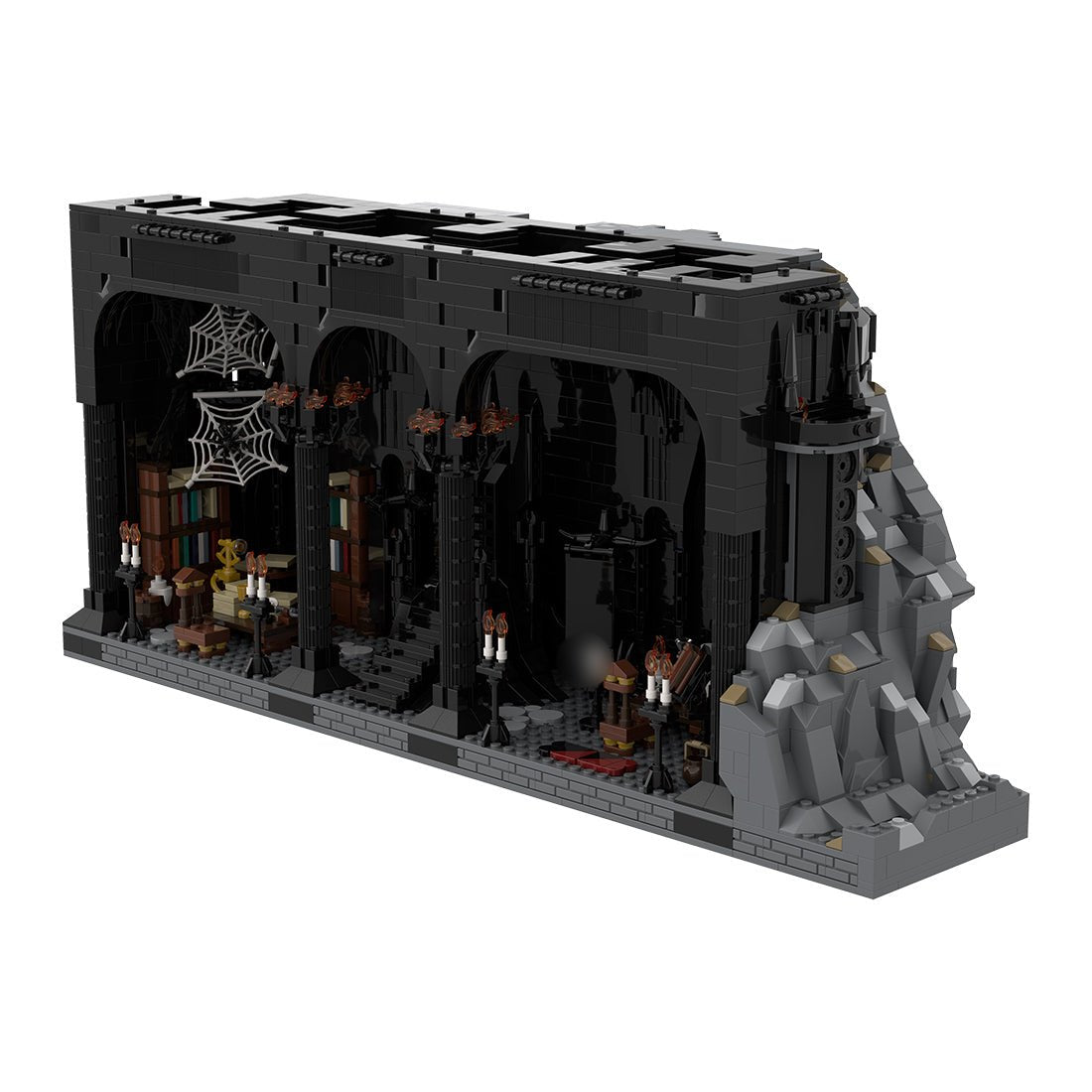 MOC - 155017 UCS Barad - Dur part 3/6 Klemmbausteine - LesDiy - Klemmbausteine