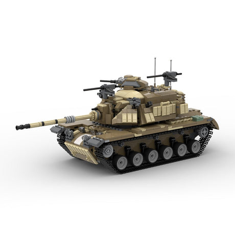 MOC - 156277 M60A3 Patton Magach Klemmbausteine - LesDiy - Klemmbausteine