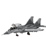 MOC - 156324 MiG 29 Militärkampfflugzeug - LesDiy - Klemmbausteine