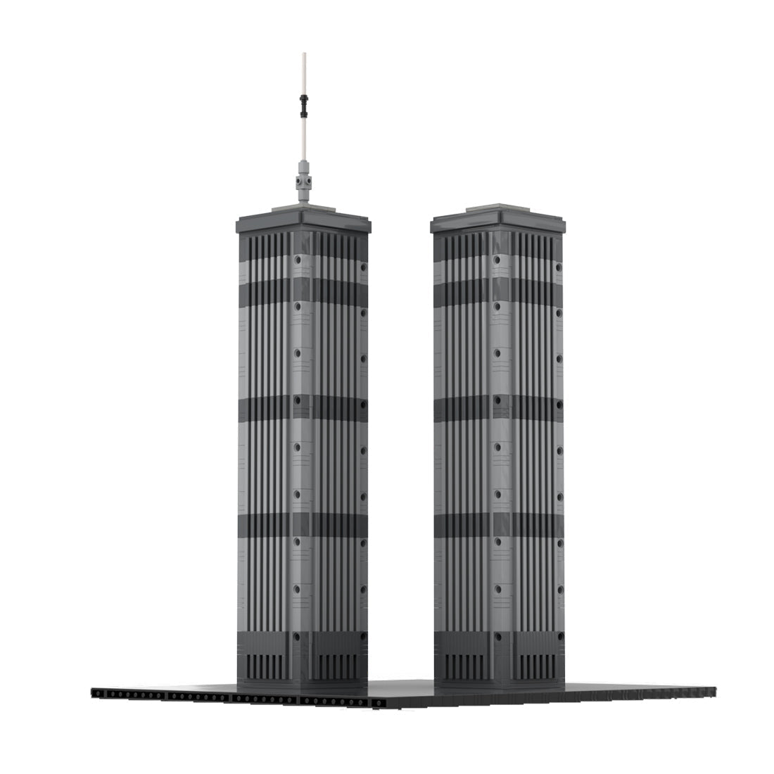 MOC - 156672 World Trade Center (09.11.01) Klemmbausteine - LesDiy - Klemmbausteine