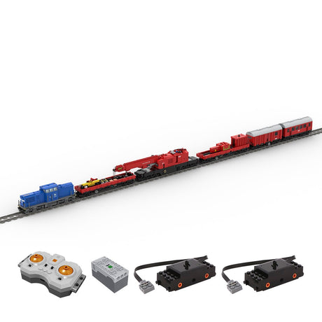 MOC - 156982 Emergency Crane Train – Multi Tasker Klemmbausteine - LesDiy - Klemmbausteine